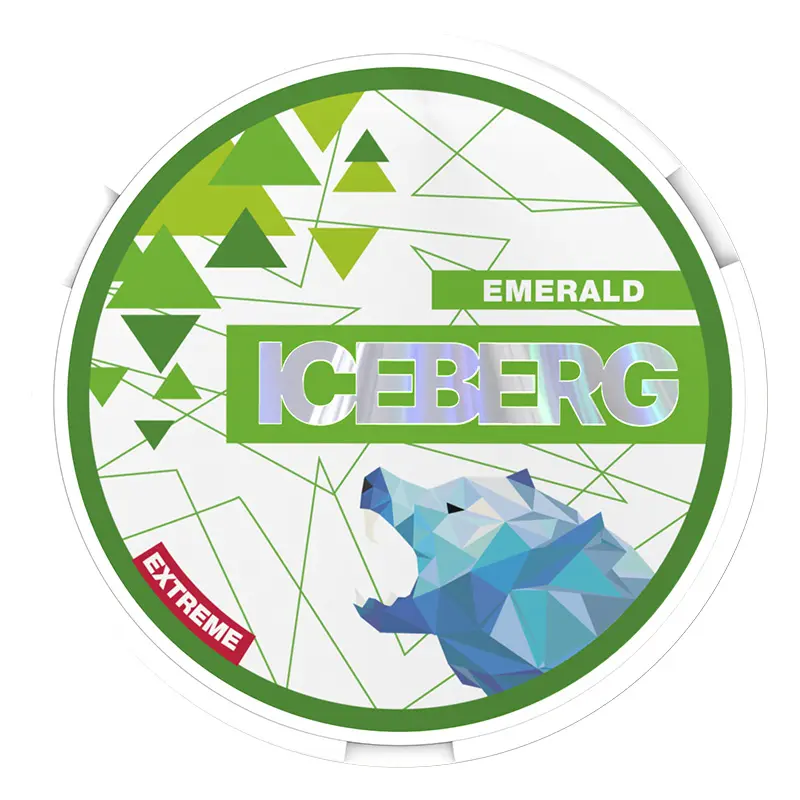  Emerald Extreme Nicotine Pouches by Ice Berg 50mg/g 